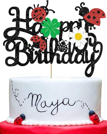 Ladybug Cake Topper
