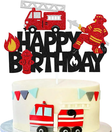 Fire Fighter Cake Topper