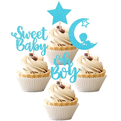 Baby Shower Boy Cupcake Toppers