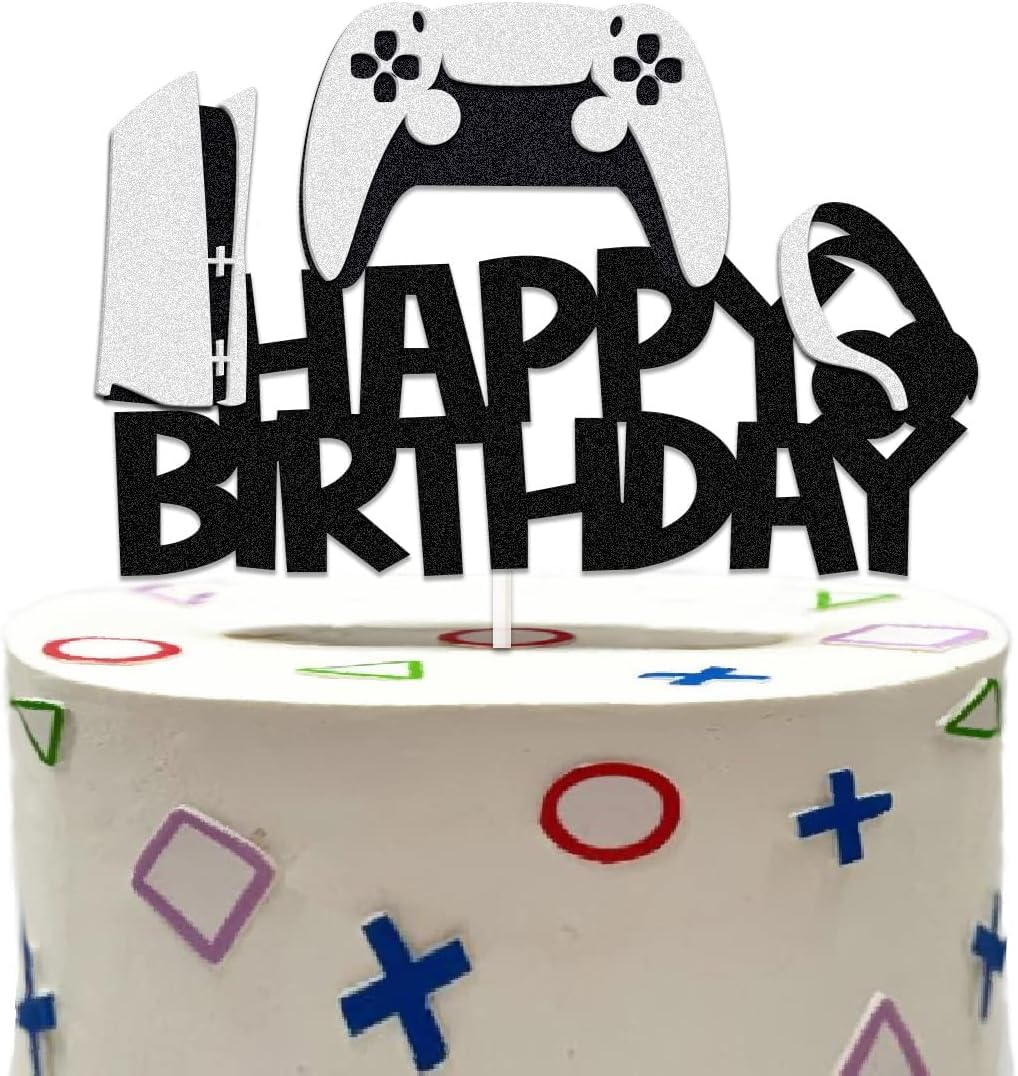 PS5 Video Game Cake Topper