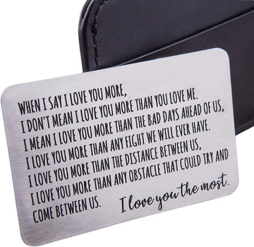 Wallet Insert Card Gifts For Husband From Wife