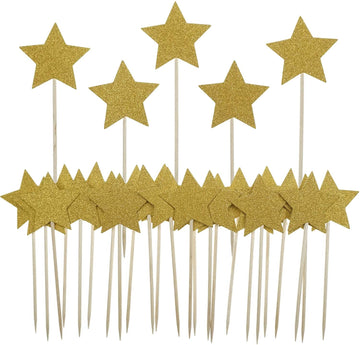 Star Cupcake Toppers