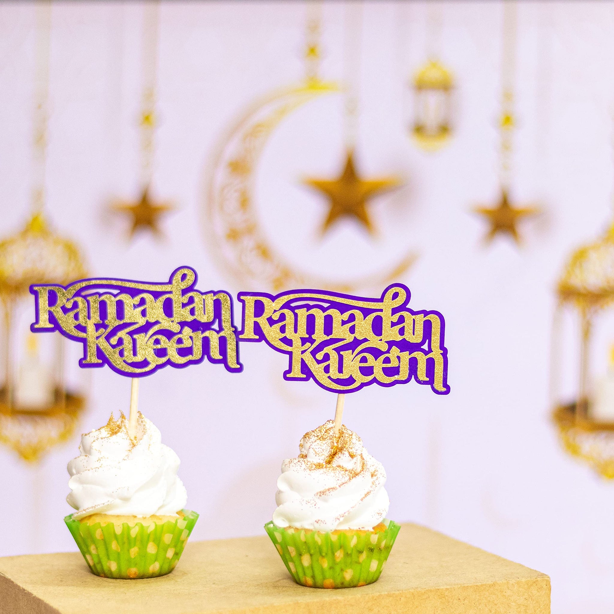 Ramadan Kareem Cupcake Toppers