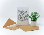 Cute Teachers Day Card | Pack of 12, Thank You Card for Teacher, Appreciation Card for School Teacher Mom, Thank You to an amazing teacher