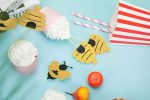 Glitter Bumble Bee Cupcake Toppers Bee Cupcake Toppers for Baby Shower Birthday Honey bee Party Decor