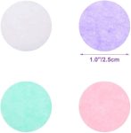 inch round tissue paper table confetti unicorn / mermaid party decoration, 10-15grms- Multi color