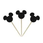 Minnie Mouse Inspired Cupcake Toppers Baby Shower Girl Birthday Party Supply