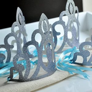 Elsa Crowns. Frozen Party Favors. Frozen Birthday Party Decorations.