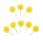 You Are My Sunshine Cupcake Toppers, You Are My Sunshine Theme, Sunshine Birthday Decor, First Birthday, Cupcake Toppers, Sun Theme