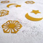 Eid Confetti, Ramadan Table Decoration, Crescent Moon and Star Confetti, Islamic Party Confetti