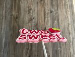 Strawberry Two Sweet Cake Topper, Strawberry Cake Topper for Boys Girls 2nd Birthday Party, Happy 2nd Birthday Cake Decor Fruit Theme Two Years Old Birthday Party Supplies
