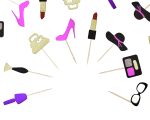 Make Up Cupcake Toppers Spa Cupcake Toppers Cosmetics Cupcake Toppers for Make Up Parties Make-Up Birthday Cupcake Toppers for Glam Birthday Teen Birthday Fashion and Girly Stuff