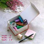 Luxury Gift Box 5x5x2.5 Inches Storage Box Magnetic Closure for Luxury Packaging Box for Mother's Day, Birthdays, Bridal Gifts,Weddings (Vintage Car)