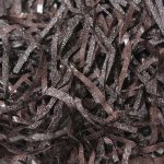 Paper Shred Glitter DIY Colourful Multifunctional Gift Wrapping Filler, for Gift Packaging Party Supplies Accessories Decoration (Glitter Brown) 50g