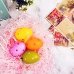 Basket Grass Craft Shredded Tissue Raffia Gift Filler Paper Shreds for DIY Gift Packaging Easter Basket Filling Egg Stuffer Party Supplies Accessories Decoration (BabyPink) 50g