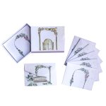 Small Greeting Note Cards w/ Envelopes & Stickers (Pack of 10), Floral Theme, For Mothers Day, Valentines Day, All Occasions - 3" x 4.2" Note Cards