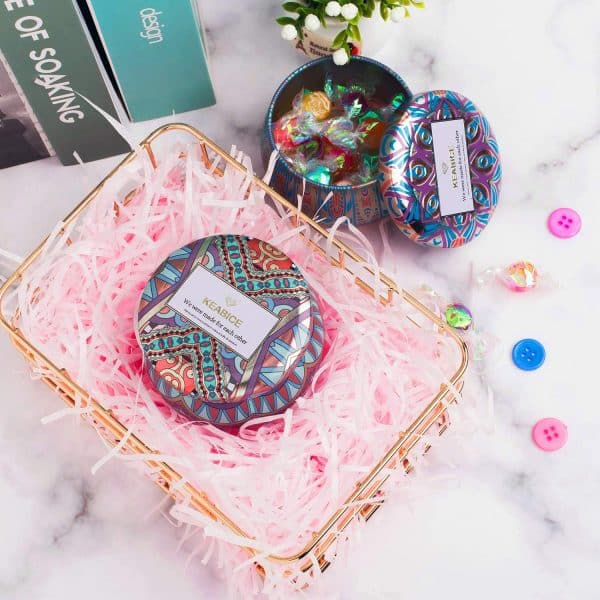 Basket Grass Craft Shredded Tissue Raffia Gift Filler Paper Shreds for DIY Gift Packaging Easter Basket Filling Egg Stuffer Party Supplies Accessories Decoration (BabyPink) 50g