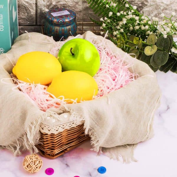 Basket Grass Craft Shredded Tissue Raffia Gift Filler Paper Shreds for DIY Gift Packaging Easter Basket Filling Egg Stuffer Party Supplies Accessories Decoration (BabyPink) 50g