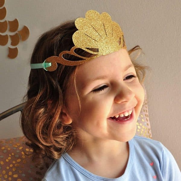 Mermaid Crowns | Mermaid Birthday Party - Under the Sea Party - Seashell Crown - Mermaid Party Supply - Mermaid Party Favor